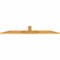 Ekena Millwork Portland Rough Sawn Timber Gable Bracket, Western Red Cedar, 72"W x 12"H x 2"D x 4"F, 4/12 Pitch GBW072X12X0204POR00RWR - alternate 2